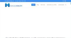 Desktop Screenshot of marcoshidalgo.com